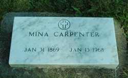 Mina <I>Pahre</I> Carpenter 