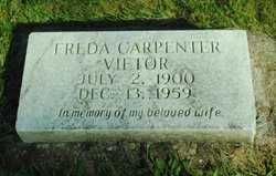 Freda <I>Carpenter</I> Vietor 