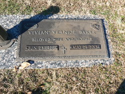 Vivian Vernice <I>Stanifer</I> Baker 