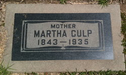 Martha Margaret <I>Snyder</I> Culp 
