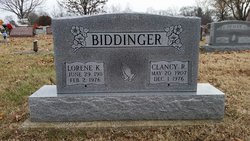 Clancy R Biddinger 