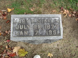 Mary Katherine <I>Eckhart</I> Starlin 