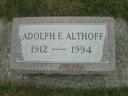 Adolph Edward Althoff 