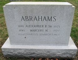 Alexander Robert Abrahams Sr.