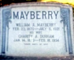 Charity A <I>Durham</I> Mayberry 