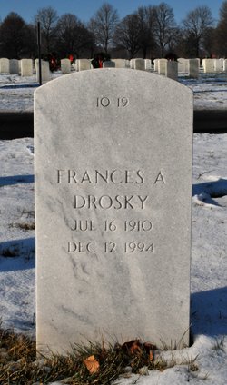 Frances A Drosky 