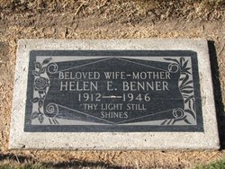 Helen E <I>Beveridge</I> Benner 