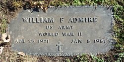 William Frederick Admire 
