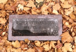 Esther Anna <I>Williams</I> Munk 
