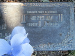 Betty Fay <I>Sligh</I> Allen 