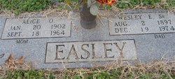 Wesley E Easley Sr.