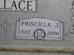 Priscilla J <I>Wessells</I> Wallace 