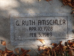 Gertrude Ruth Amschler 