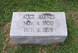 Alice Barnes 