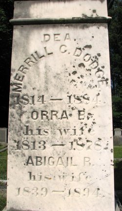 Abigail R. <I>Merriam</I> Dodge 