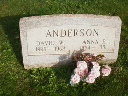 Anna E <I>Caslow</I> Anderson 