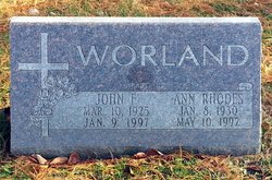 John F. Worland Sr.