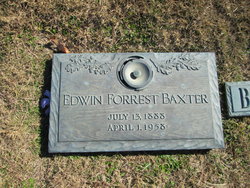 Edwin Forrest “Sam” Baxter 