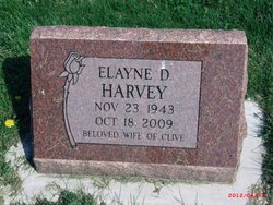 Elayne <I>Dickerson</I> Harvey 