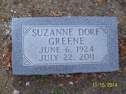 Suzanne Ruth <I>Dorf</I> Greene 