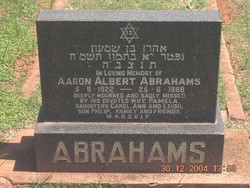 Aaron Albert Abrahams 