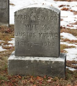 Mary <I>Newton</I> Young 