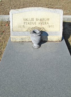 Valeria Barrow “Vallie” <I>Perdue</I> Avera 