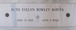Ruth Evelyn <I>Rowley</I> Bartek 