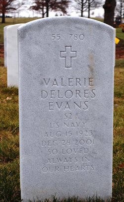 Valerie Delores <I>Whitecavage</I> Evans 
