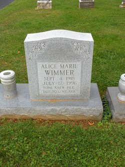 Alice Marie Wimmer 