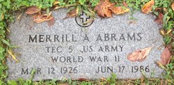 Merrill A Abrams 