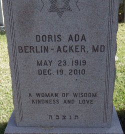 Doris Ada <I>Berlin</I> Acker 