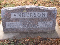 Audrey <I>Hulse</I> Anderson 