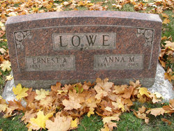 Anna M. <I>Smith</I> Lowe 