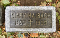 Mary A. <I>Haas</I> Haibach 