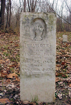 Charlotte “Charlotie” <I>Tharp</I> Irwin 