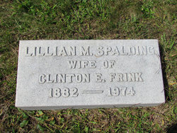 Lillian M <I>Spalding</I> Frink 