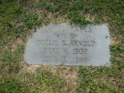 Mabel <I>Hayes</I> Arnold 