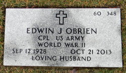 Edwin J O'Brien 