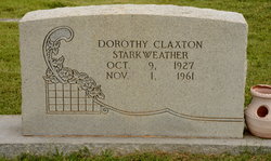 Dorothy Faye <I>Claxton</I> Starkweather 