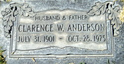 Clarence W Anderson 