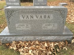 Mary Louisa <I>Van Gorp</I> Van Vark 