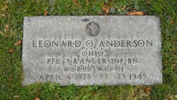 PFC Leonard Otto Anderson 