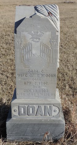 Dora C <I>Evans</I> Doan 