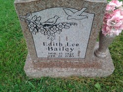 Edith Lee <I>Newman</I> Bailey 