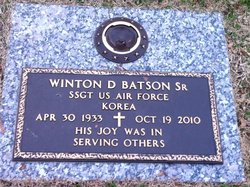 Winton D Batson Sr.