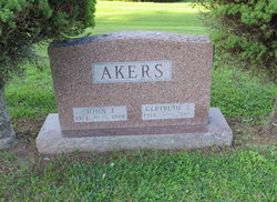Gertrude A. <I>Becker</I> Akers 