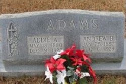 Addie <I>Adams</I> Adams 