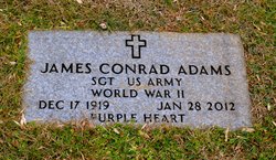 SGT James Conrad “Connie” Adams 