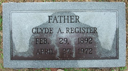 Clyde Alphonso Register 